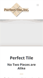 Mobile Screenshot of perfecttile.net